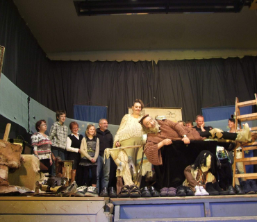 Divadelní představení Don Quijote de la Ancha Sokolovna Černilov 11.10.2014