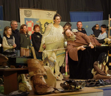 Divadelní představení Don Quijote de la Ancha Sokolovna Černilov 11.10.2014