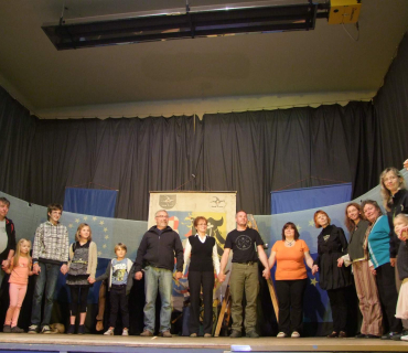 Divadelní představení Don Quijote de la Ancha Sokolovna Černilov 11.10.2014