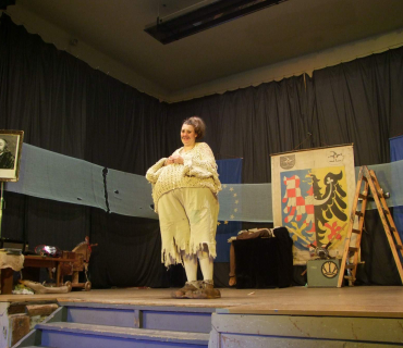 Divadelní představení Don Quijote de la Ancha Sokolovna Černilov 11.10.2014