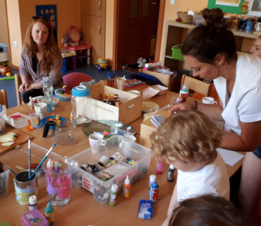 23.6.2020 - tvoření na závěrečný Dvoreček