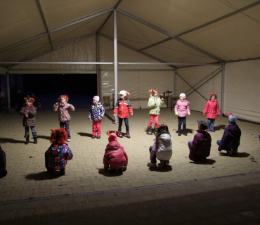 Průvod světýlek k uvítání adventu 29.11.2012