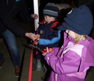 Průvod světýlek k uvítání adventu 29.11.2012