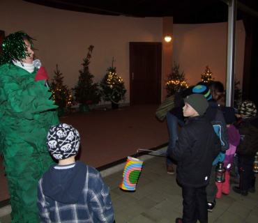 Průvod světýlek k uvítání adventu 29.11.2012