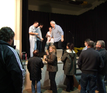 Koncert Poutníků černilovská sokolovna 24.11.2012