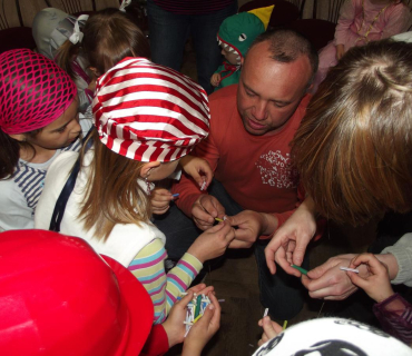 15.4.2012 Pruhovaný karneval v Černilově