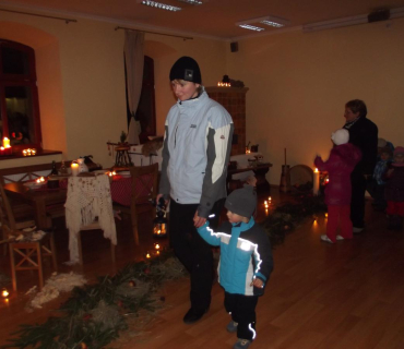 24.11.2011 Průvod světýlek a prohlídka staročeské světnice