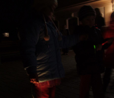 Průvod světýlek na uvítání Adventu 2011 