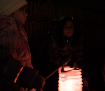 Průvod světýlek na uvítání Adventu 2011 