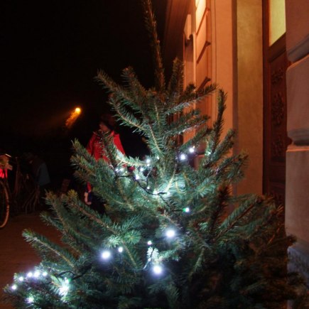 Průvod světýlek na uvítání Adventu 2011 