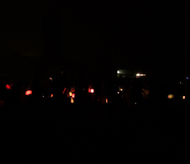 Průvod světýlek na uvítání Adventu 2011 