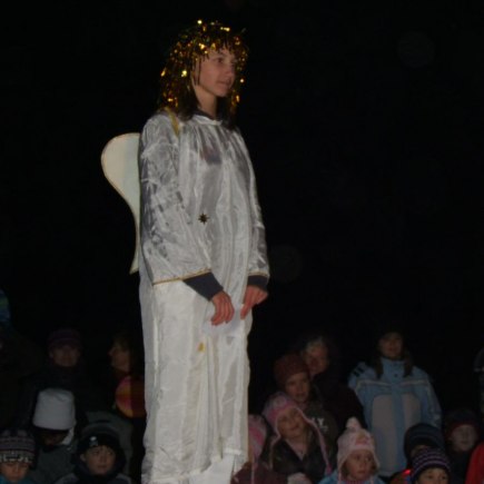 Průvod světýlek na uvítání Adventu 2011 