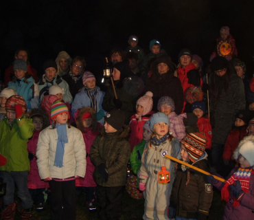 Průvod světýlek na uvítání Adventu 2011 