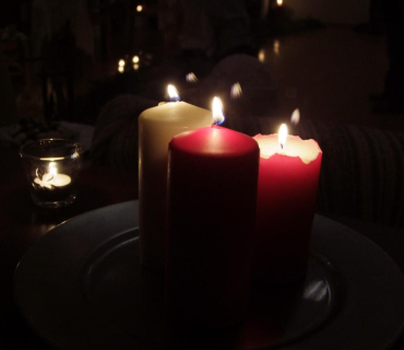 Průvod světýlek na uvítání Adventu 2011 