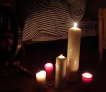 Průvod světýlek na uvítání Adventu 2011 