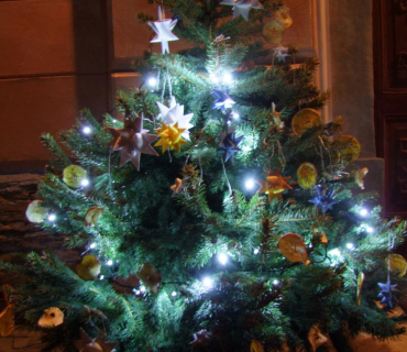 Průvod světýlek na uvítání Adventu 2011 