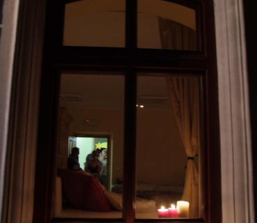 Průvod světýlek na uvítání Adventu 2011 