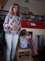 Dvoreček 23.10.2018 - v knihovně