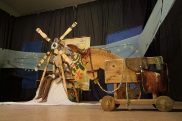 Divadelní představení Don Quijote de la Ancha Sokolovna Černilov 11.10.2014