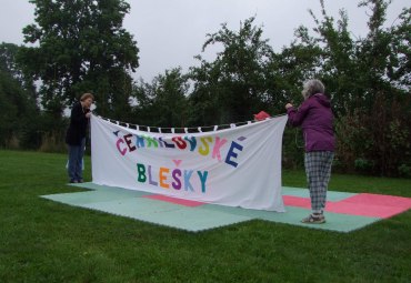 Vystoupení Černilovských Blešek a Blech na Semonickém ořechobraní 7. 9. 2019
