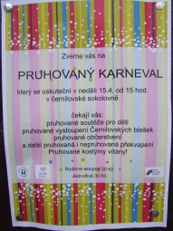 PRUHOVANÝ KARNEVAL 15.4.2012 Sokolovna - foto Jana Ž