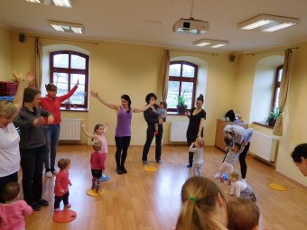 Dvoreček 7.3.2017 - Cvičeníčko s Markétou