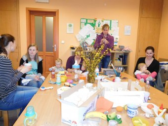 Dvoreček 5.4.2017 - Jarmareční vyrábění