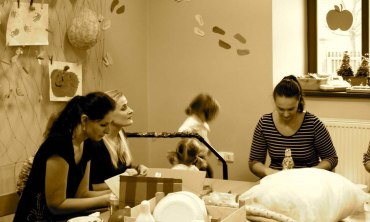 Dvoreček 21.11. tvoření věnců a lapačů snů