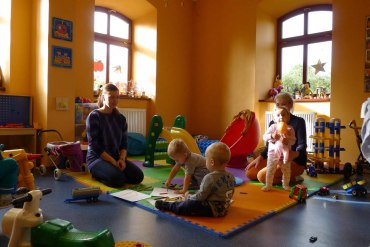 Dvoreček 24.10.2017 tvoření věnce